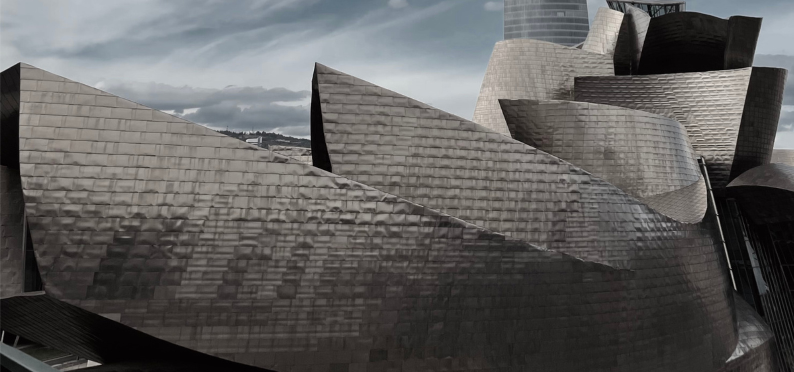 Fotografía del museo Guggenheim en Bilbao (España)